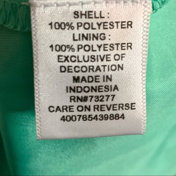 ELLE : Mint Green Floral Dress - Picture 8 of 11